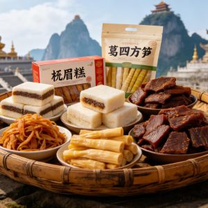 Characteristic Food (Emei Cake, Dragon Beard Bamboo Shoot, etc.)